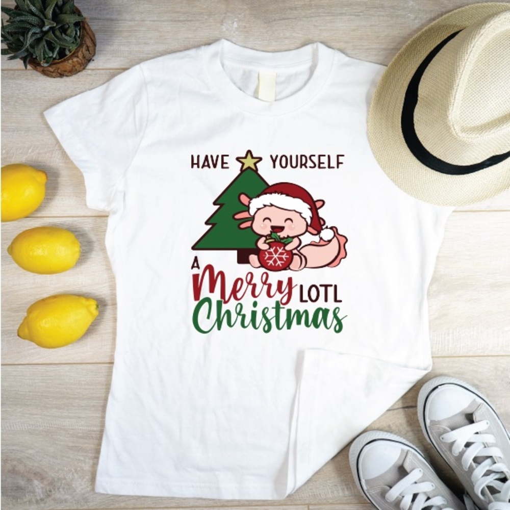 Axolotl Christmas Shirt